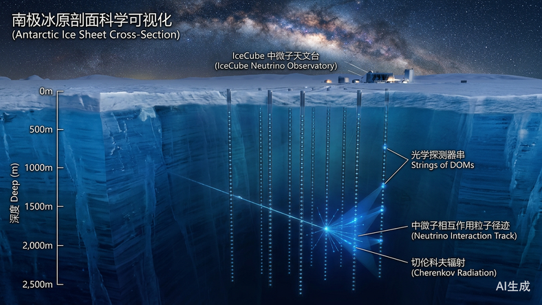 2026物理诺奖时隔34年一人独揽,他把一立方千米的南极冰变成了望远镜